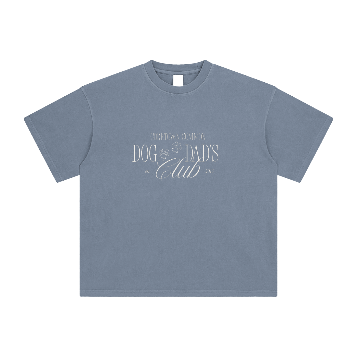 Dog Dad's Enzyme Washed T-Shirt