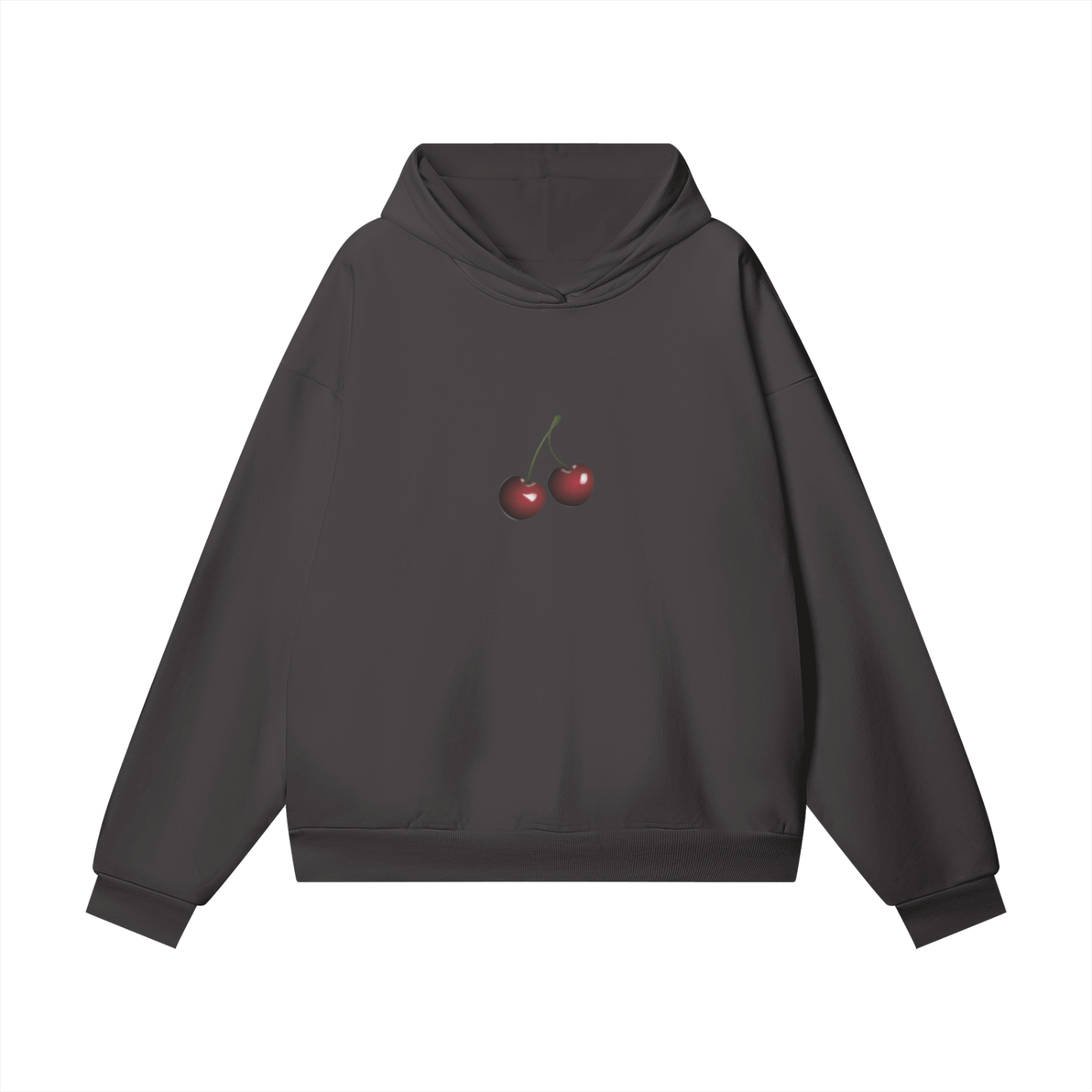 Cherry Beach Oversize Heavyweight Hidden Pocket Fleece Hoodie