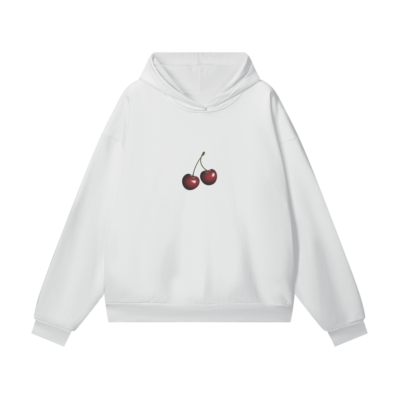 Cherry Beach Oversize Heavyweight Hidden Pocket Fleece Hoodie