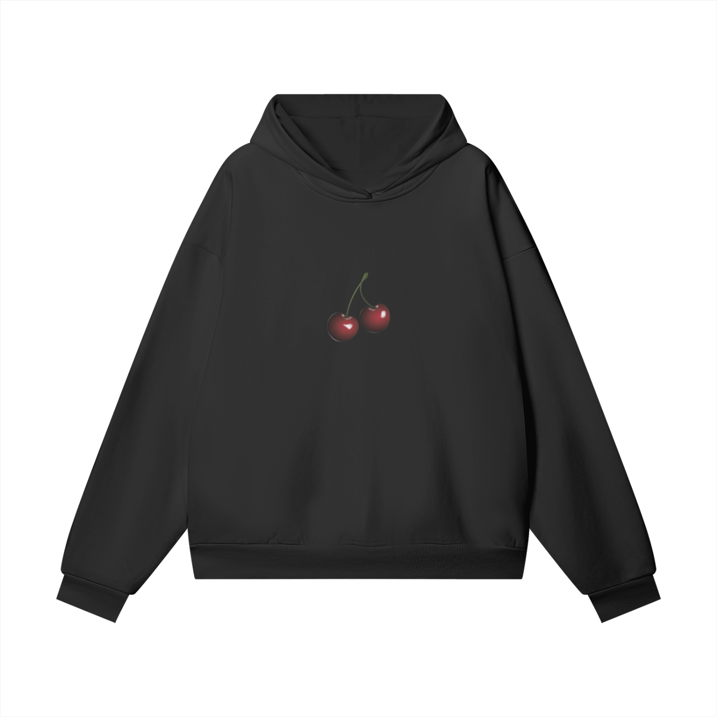 Cherry Beach Oversize Heavyweight Hidden Pocket Fleece Hoodie