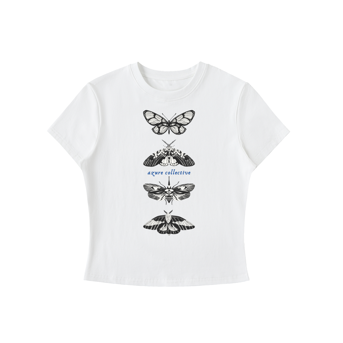 Moth to Flame Essential Bodycon Crewneck T-Shirt