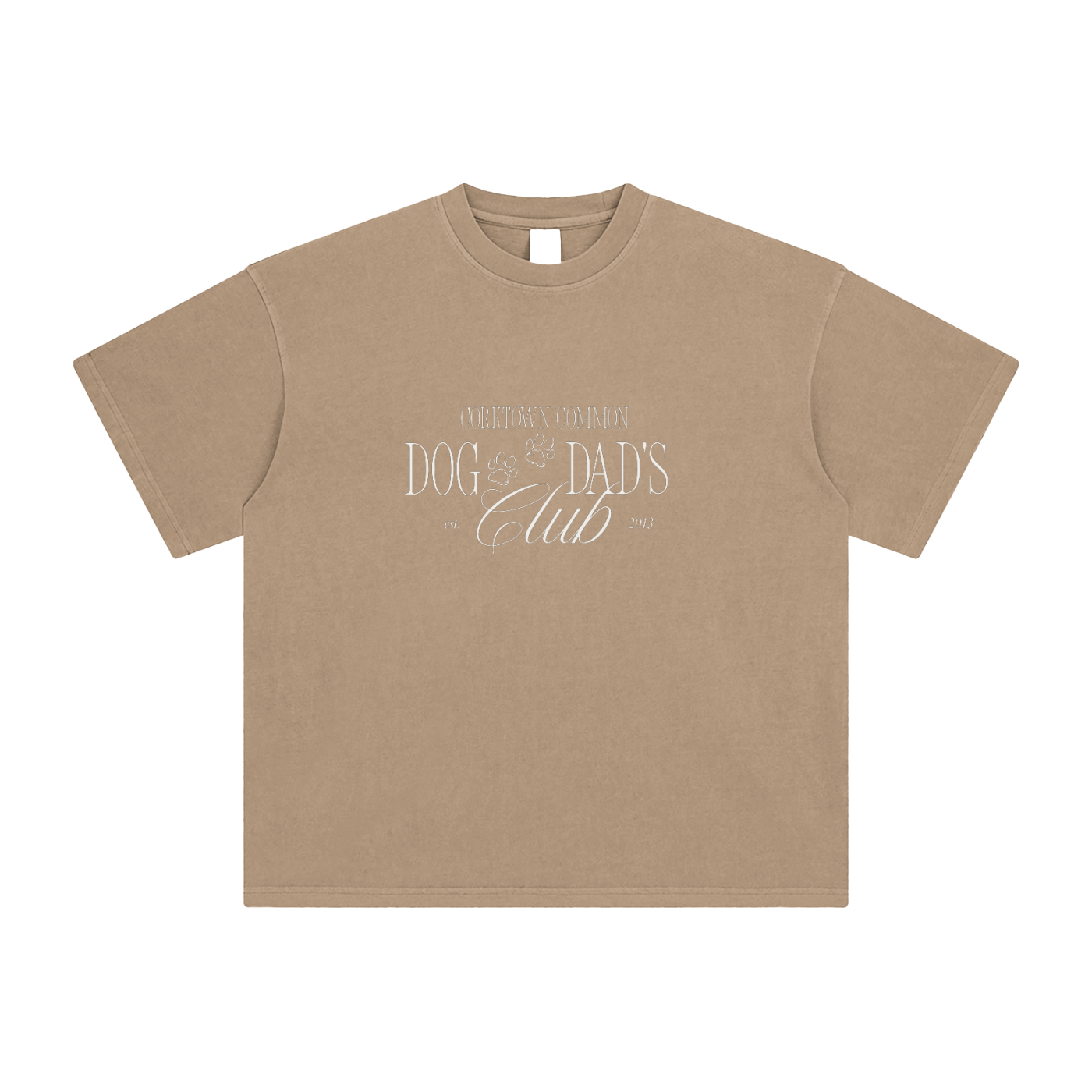 Dog Dad's Enzyme Washed T-Shirt