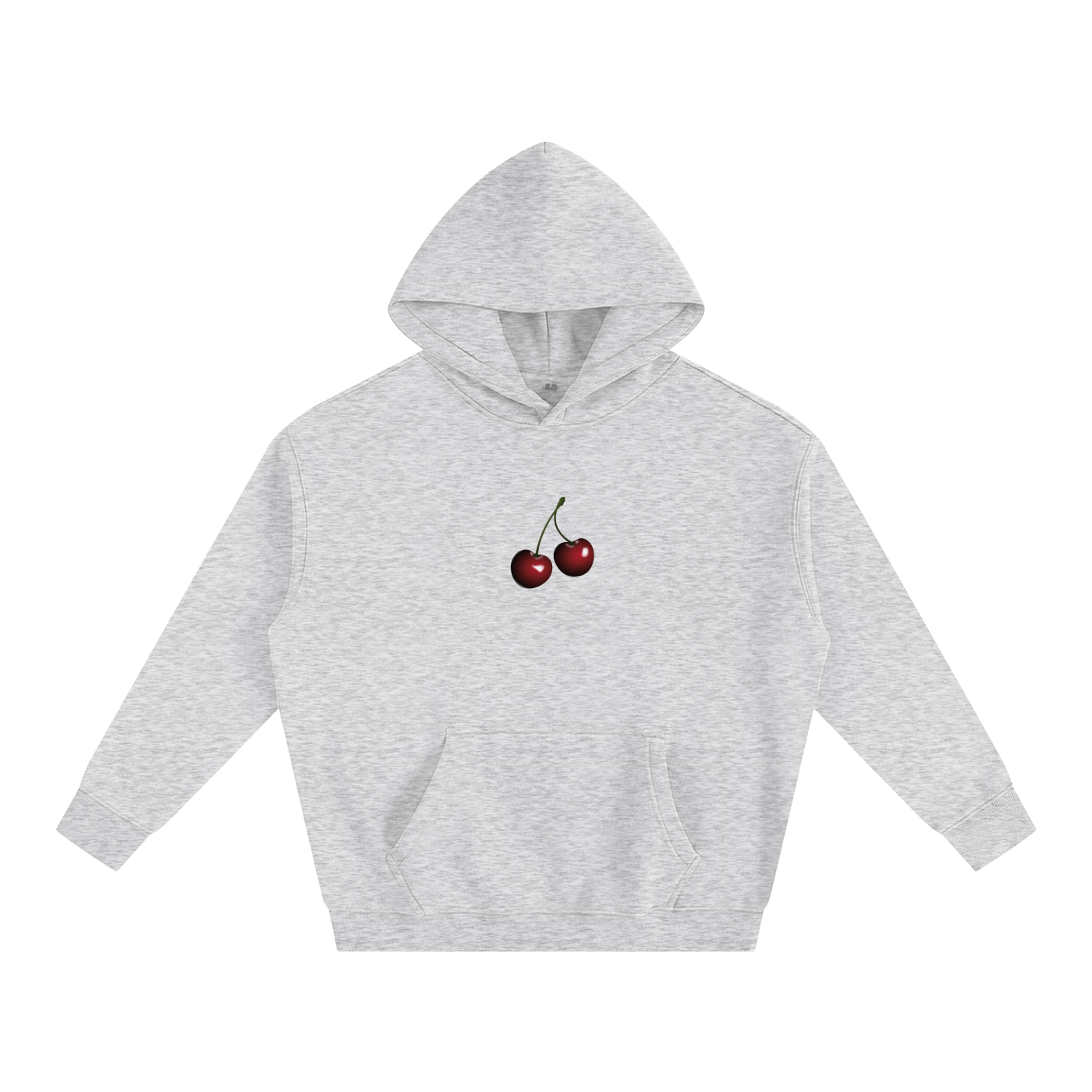 Cherry Beach Oversize Fleeced Hoodie
