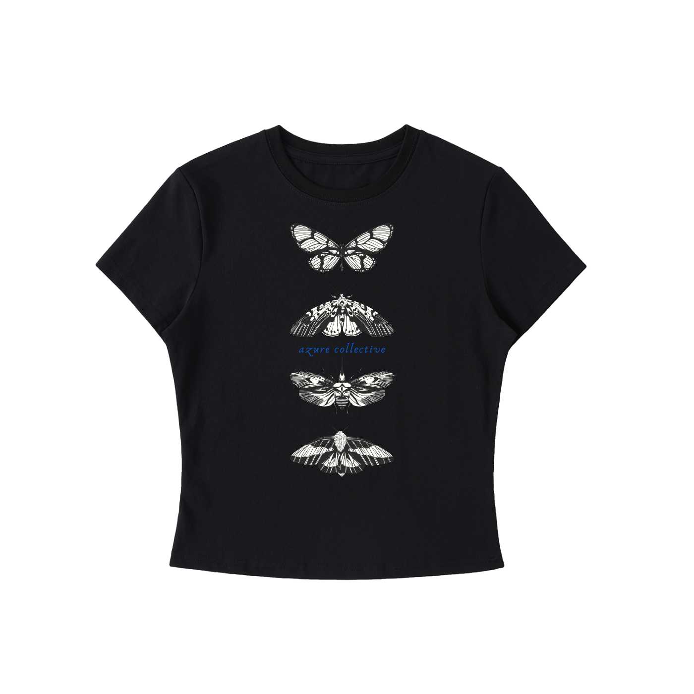 Moth to Flame Essential Bodycon Crewneck T-Shirt