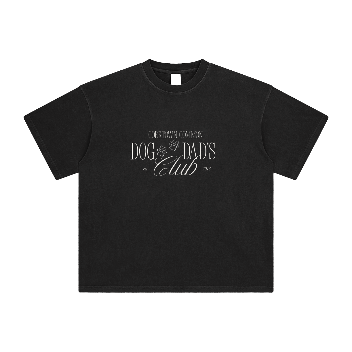 Dog Dad's Enzyme Washed T-Shirt