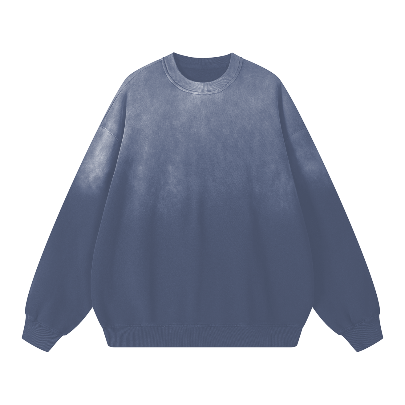 Sugar Beach Effortless Athleisure Cotton Handcrafted Washed Sweatshirt