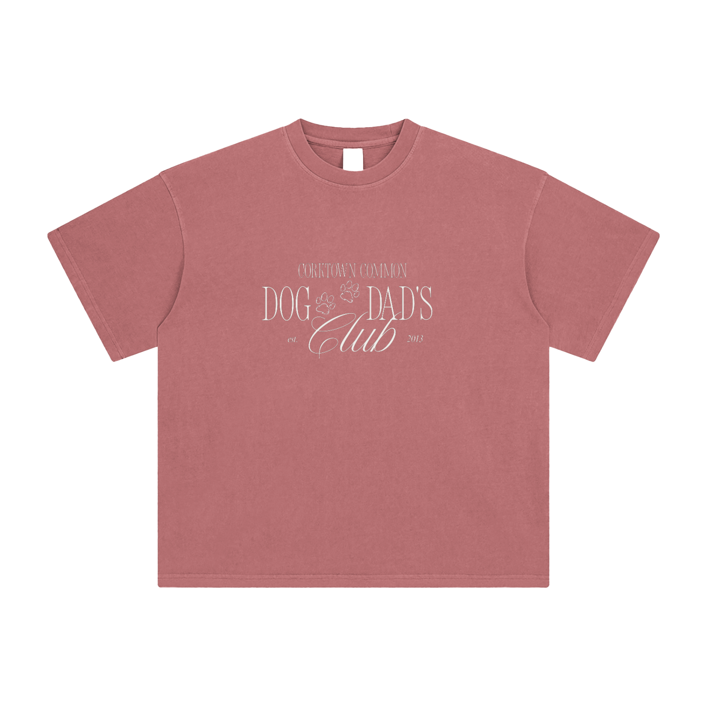 Dog Dad's Enzyme Washed T-Shirt