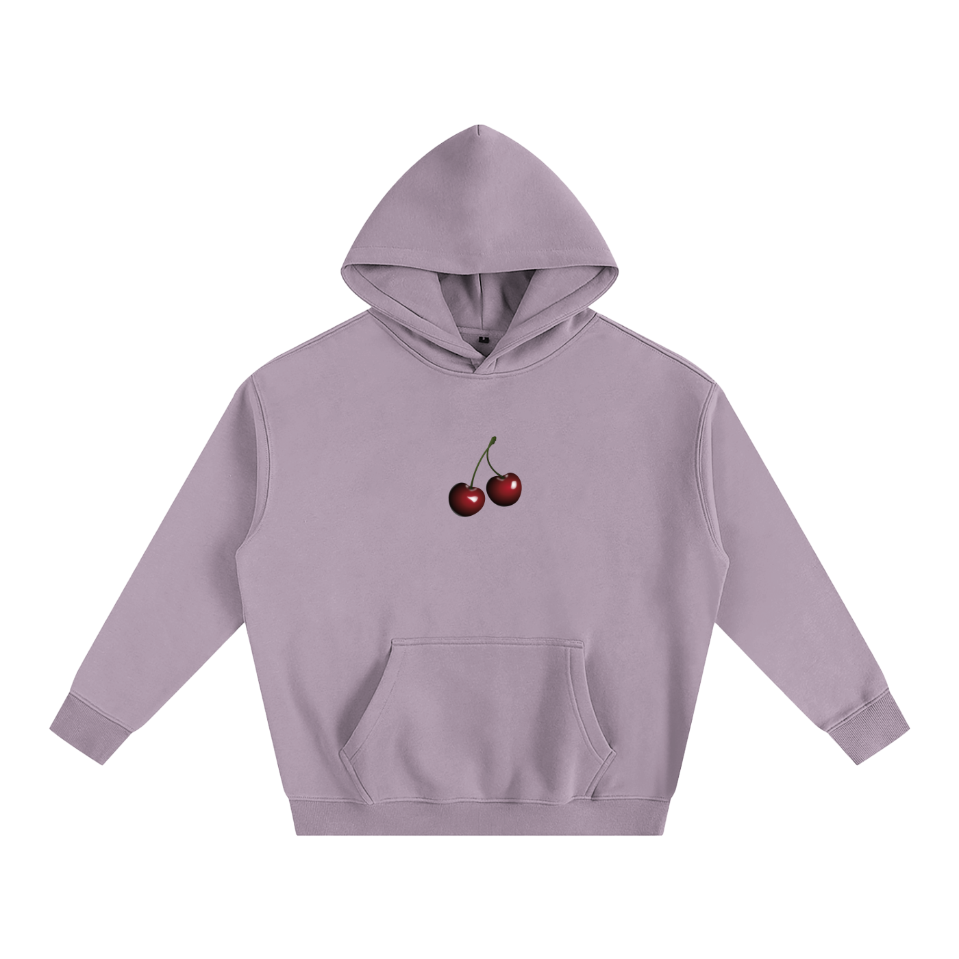 Cherry Beach Oversize Fleeced Hoodie