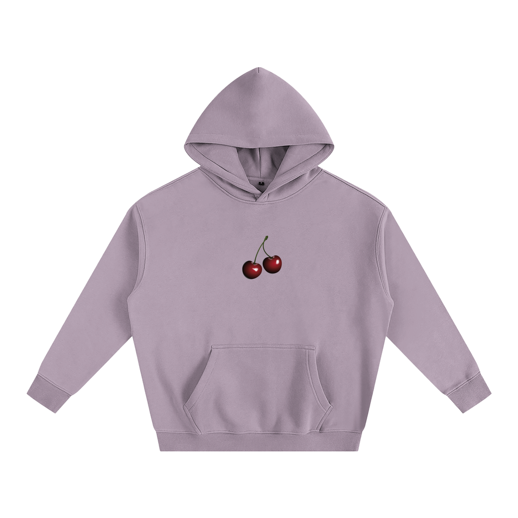 Cherry Beach Oversize Fleeced Hoodie