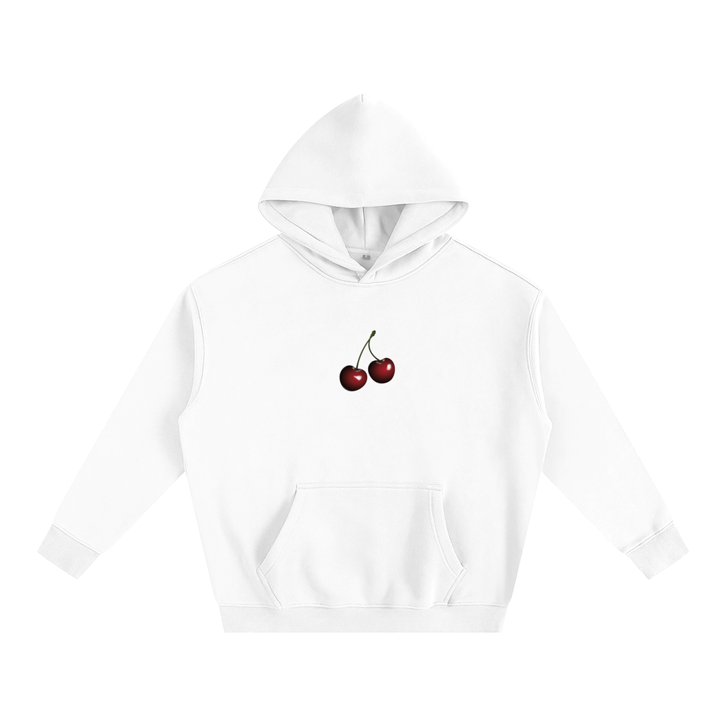 Cherry Beach Oversize Fleeced Hoodie