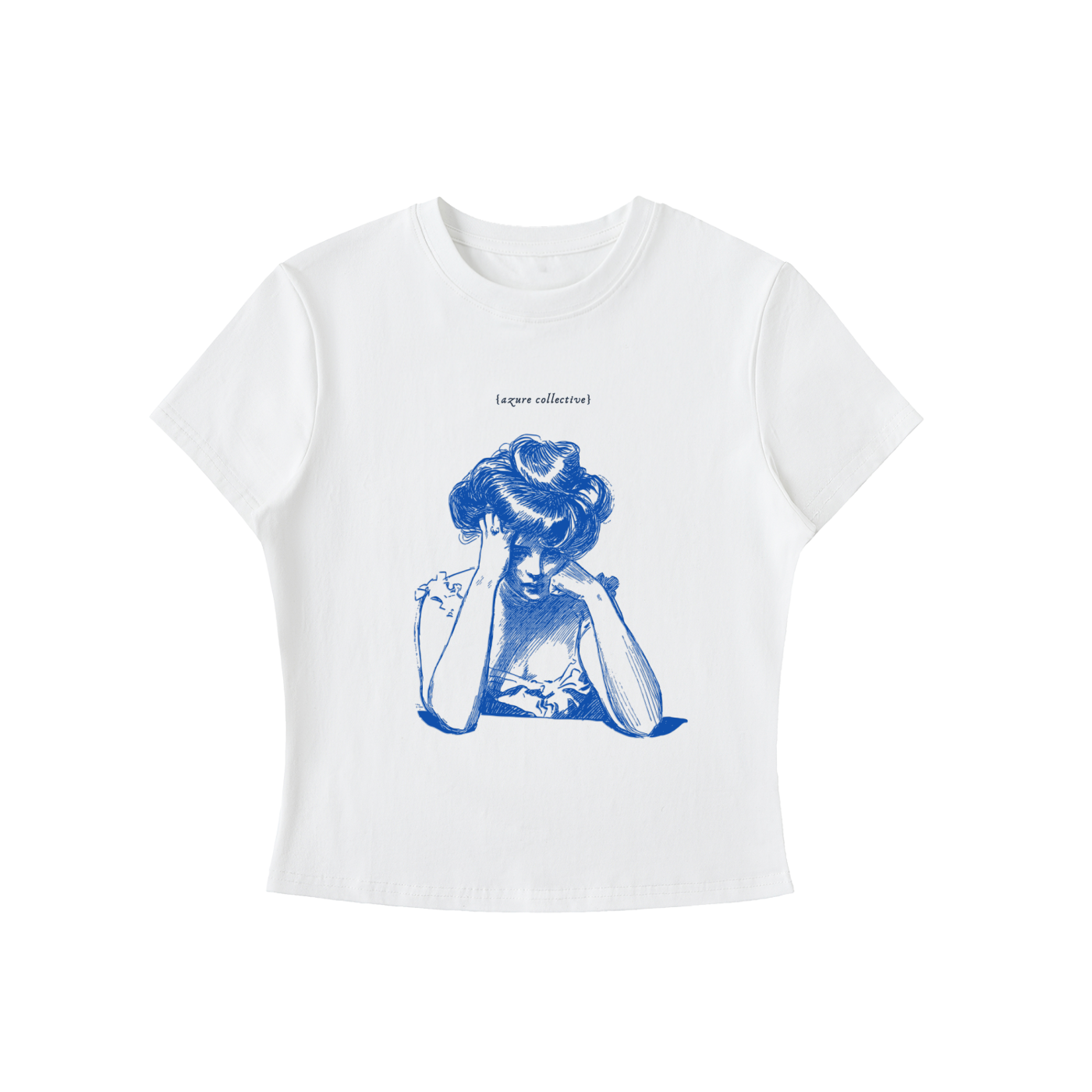 Victoria Essential Bodycon Crewneck T-Shirt