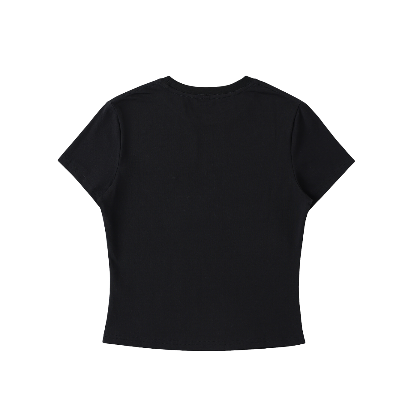 Yin Yang Essential Bodycon Crewneck T-Shirt