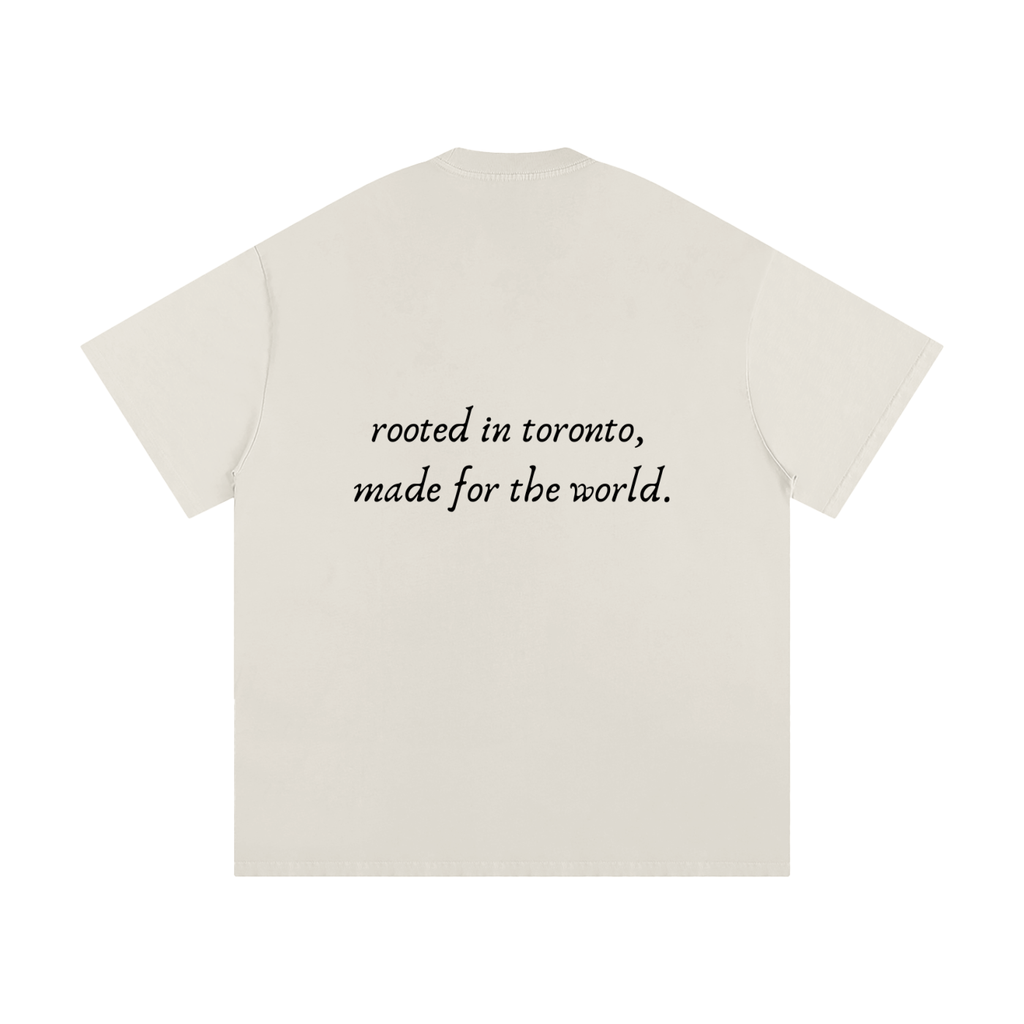 logo heavyweight loose fit tee