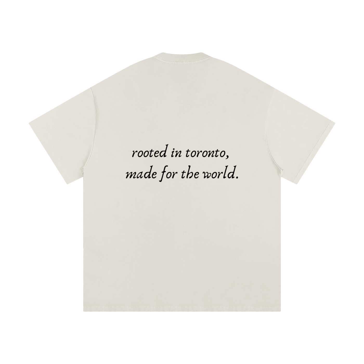 logo heavyweight loose fit tee