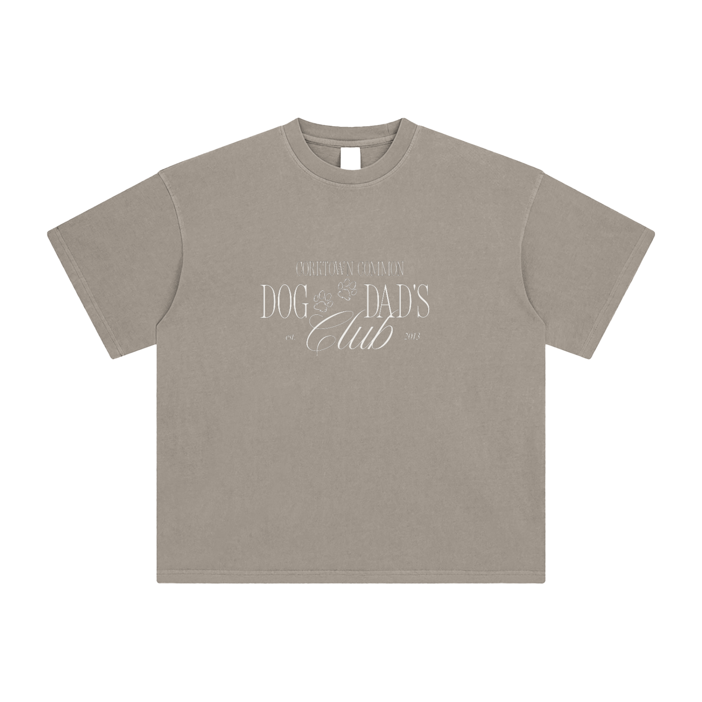 Dog Dad's Enzyme Washed T-Shirt