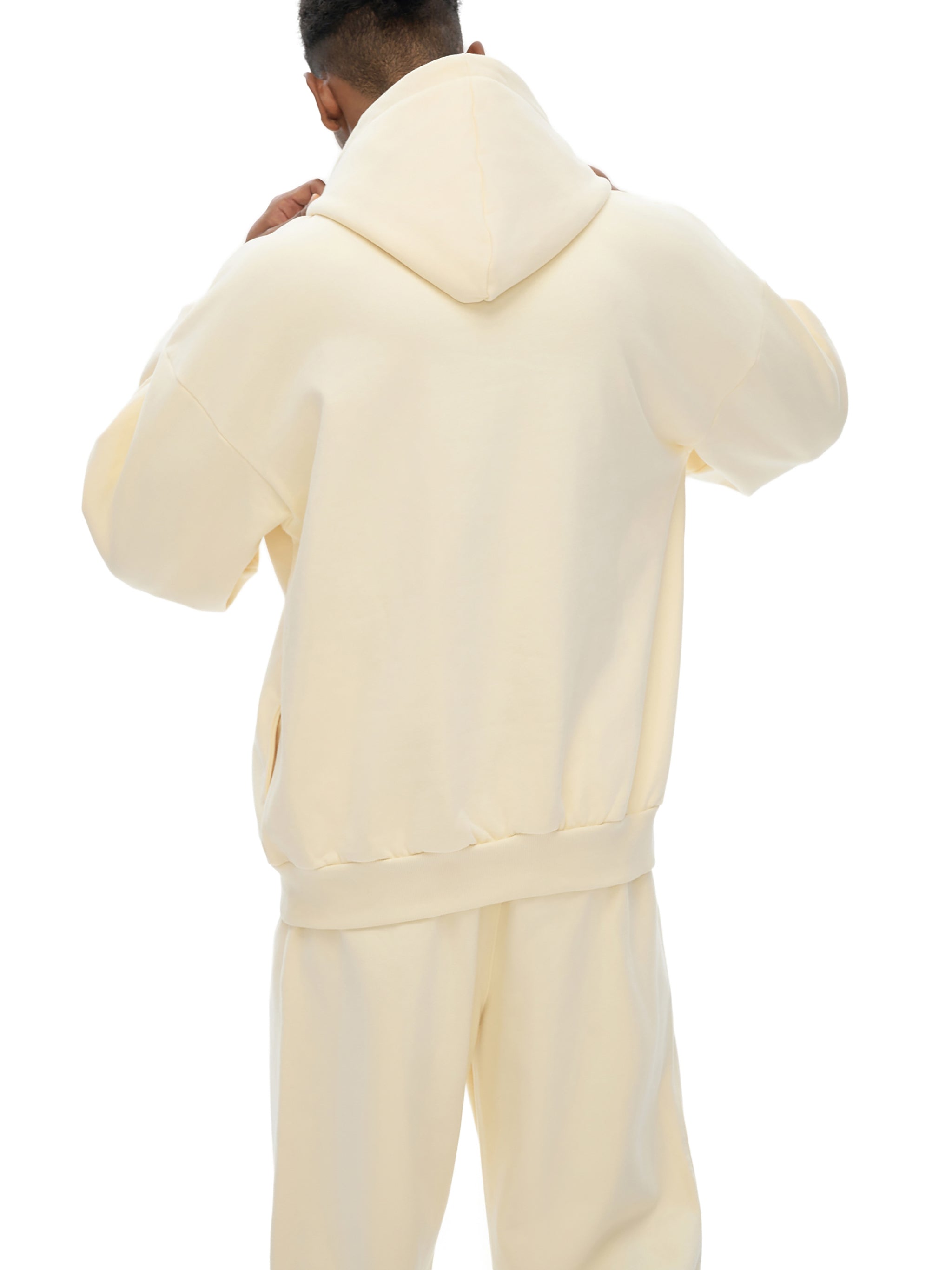 Cherry Beach Oversize Heavyweight Hidden Pocket Fleece Hoodie