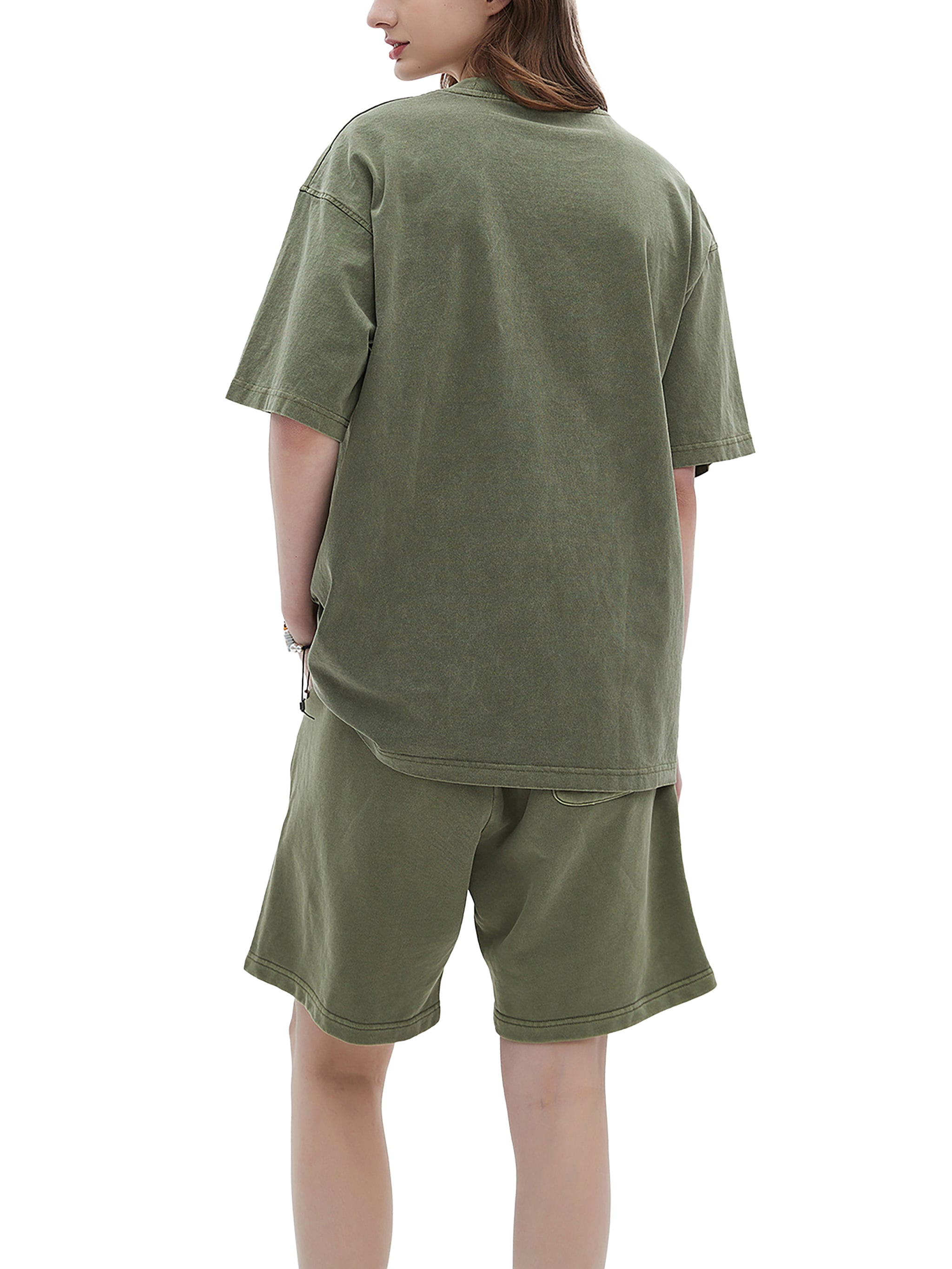 Dog Mom's Enzyme Washed T-Shirt