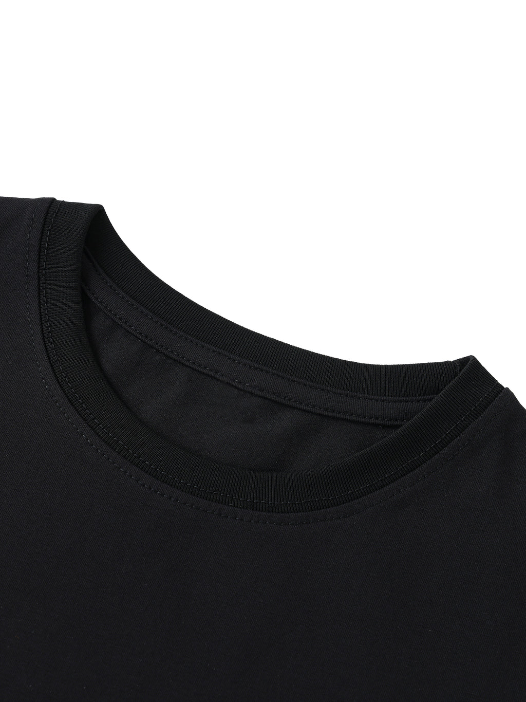 Yin Yang Essential Bodycon Crewneck T-Shirt